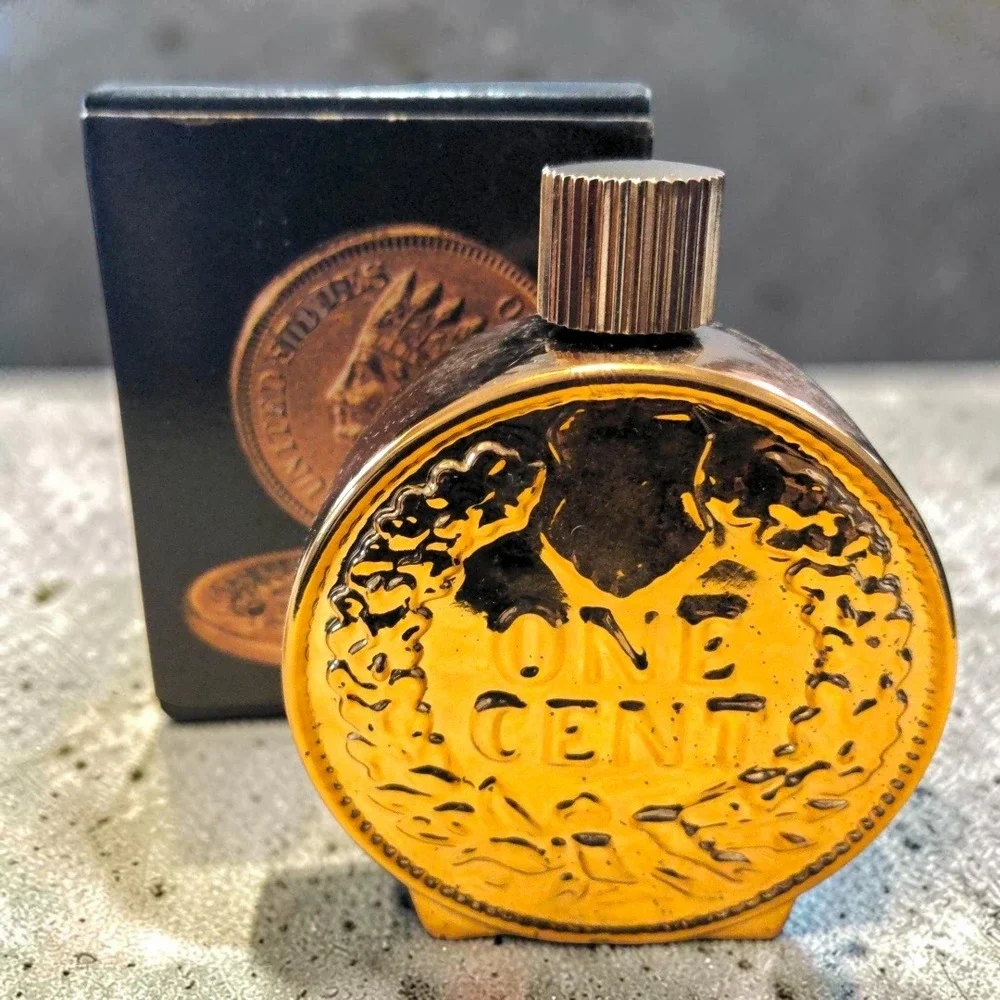 VTG Avon Indian Head Penny Excalibur After Shave 4 oz NOS New Unused Box 70s